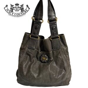 Vintage Juicy Couture Sheep Leather Tote Bag